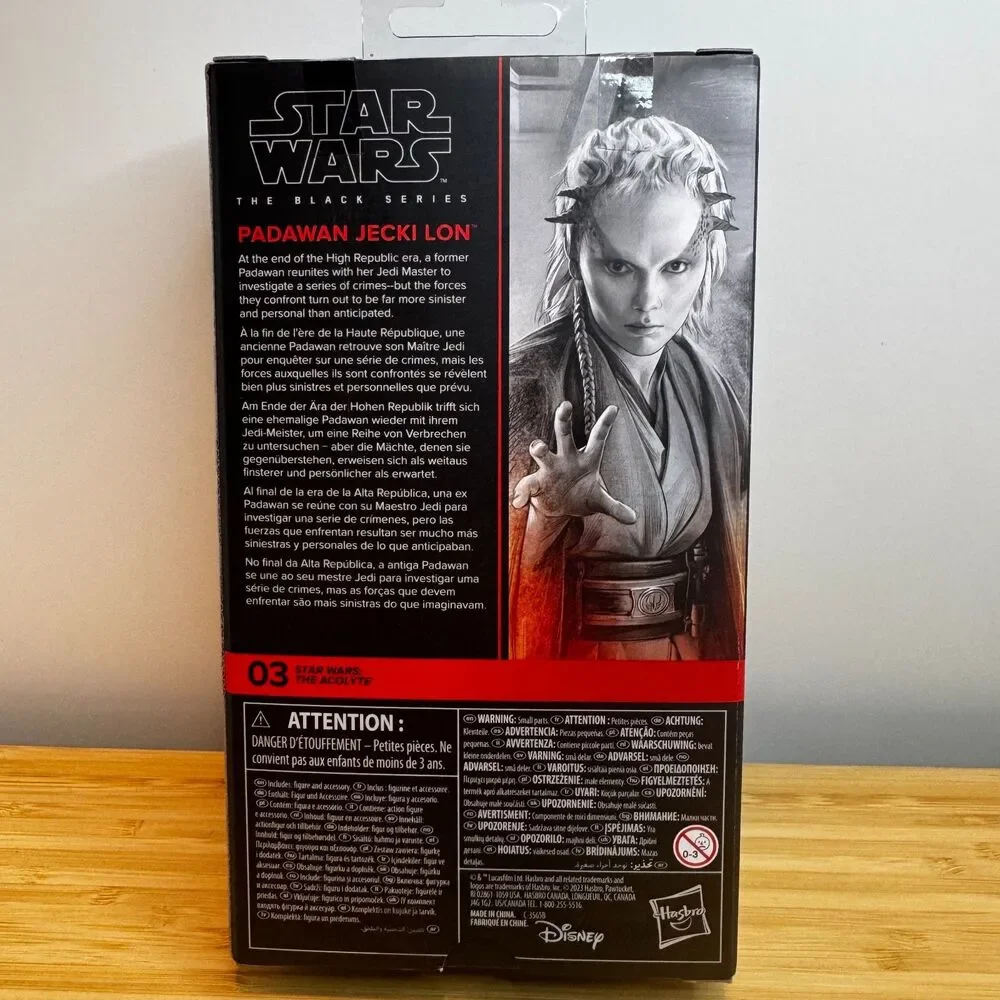 Star Wars Black Series Padawan Jecki Lon #03 The Acolyte 6” Figure NIB